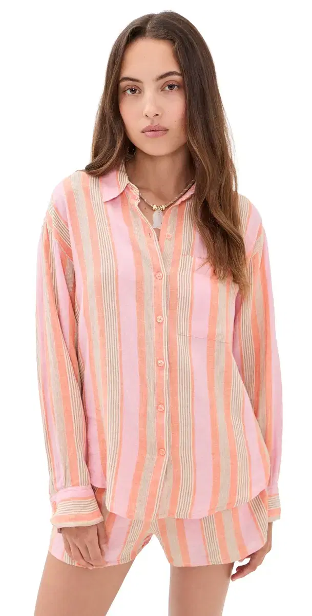 Perfect Striped Button Up Tiger ily