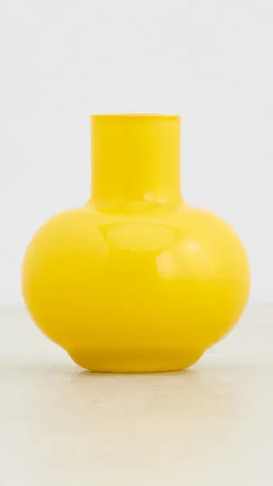 Marimekko Mini Vase Yellow One Size | Thumbnail 2