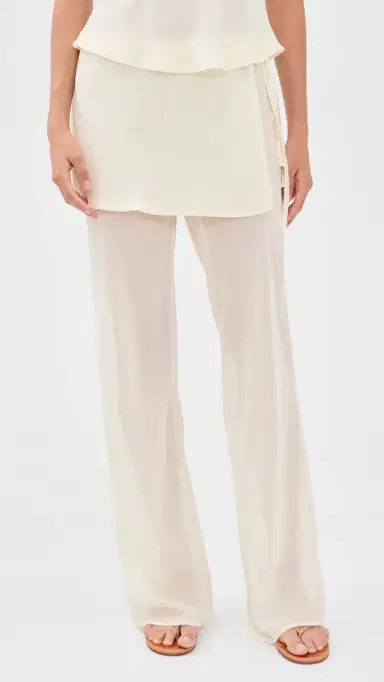 MADISON THE LABEL Sara Pants Ivory S | Thumbnail 2