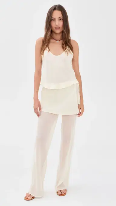 MADISON THE LABEL Sara Pants Ivory S | Thumbnail 5