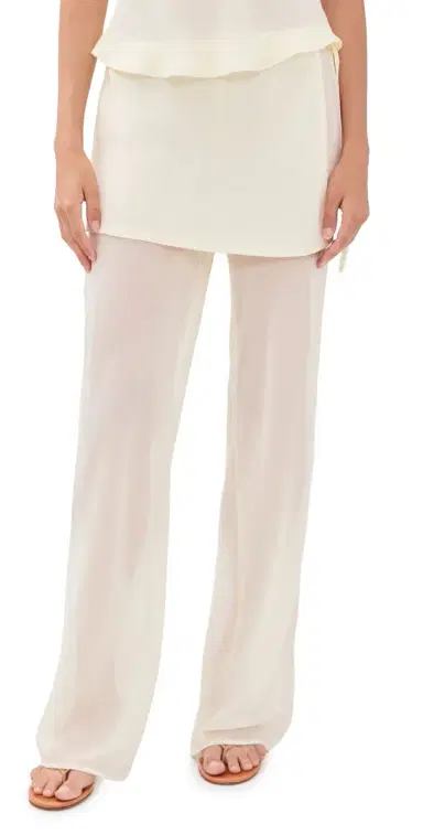 MADISON THE LABEL Sara Pants Ivory S | Thumbnail 1