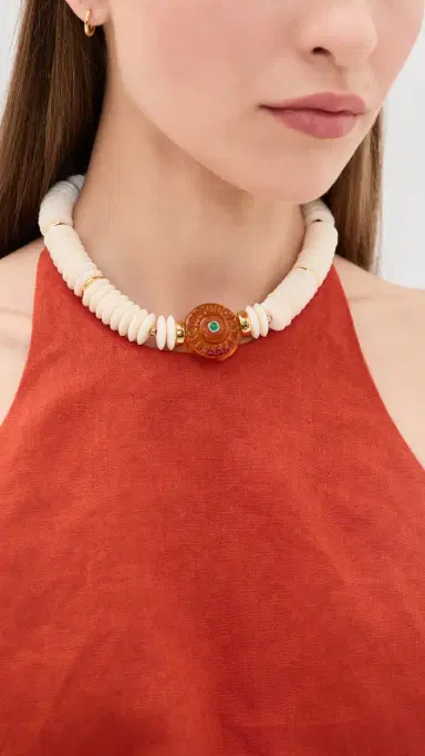Lizzie Fortunato Marisol Collar White | Thumbnail 3