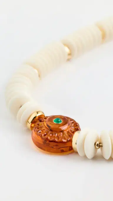 Lizzie Fortunato Marisol Collar White | Thumbnail 4