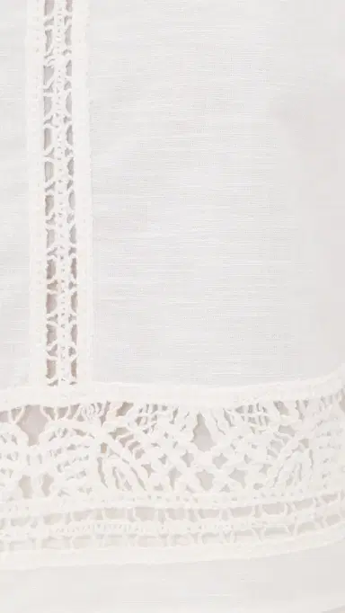 Z Supply Sloane Embroidered Blouse White L | Thumbnail 6