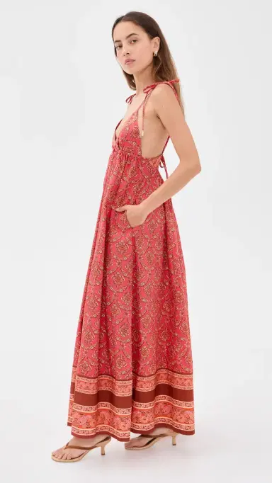 Free People Sorrento Stroll Printed Dress | Thumbnail 4 Free People Sorrento Stroll Printed Dress | Thumbnail 4