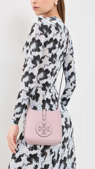 Tory Burch Miller Swing Shoulder Bag Rose One Size | Thumbnail 3