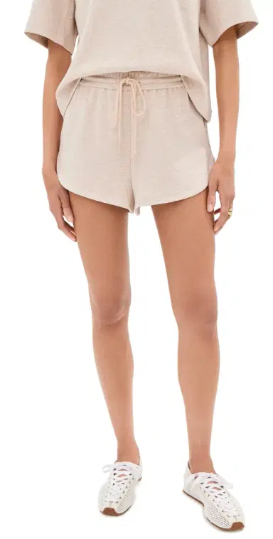 LE BOP Valerie Shorts Heathered Oat M | Thumbnail 1