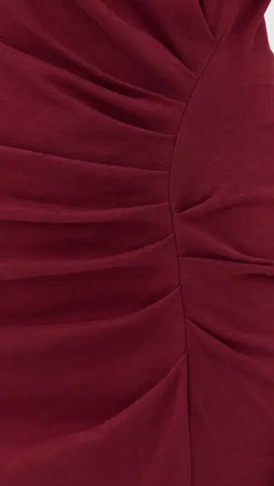 Isabel Marant Nadela Dress Dark Burgundy 44 | Thumbnail 6