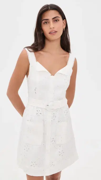 En Saison Analise Mini Dress White | Thumbnail 2