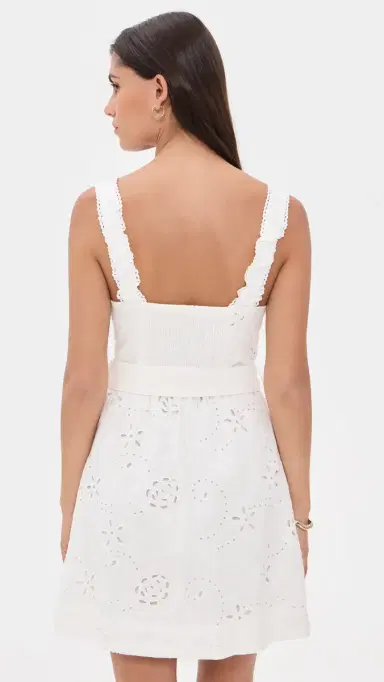 En Saison Analise Mini Dress White | Thumbnail 3