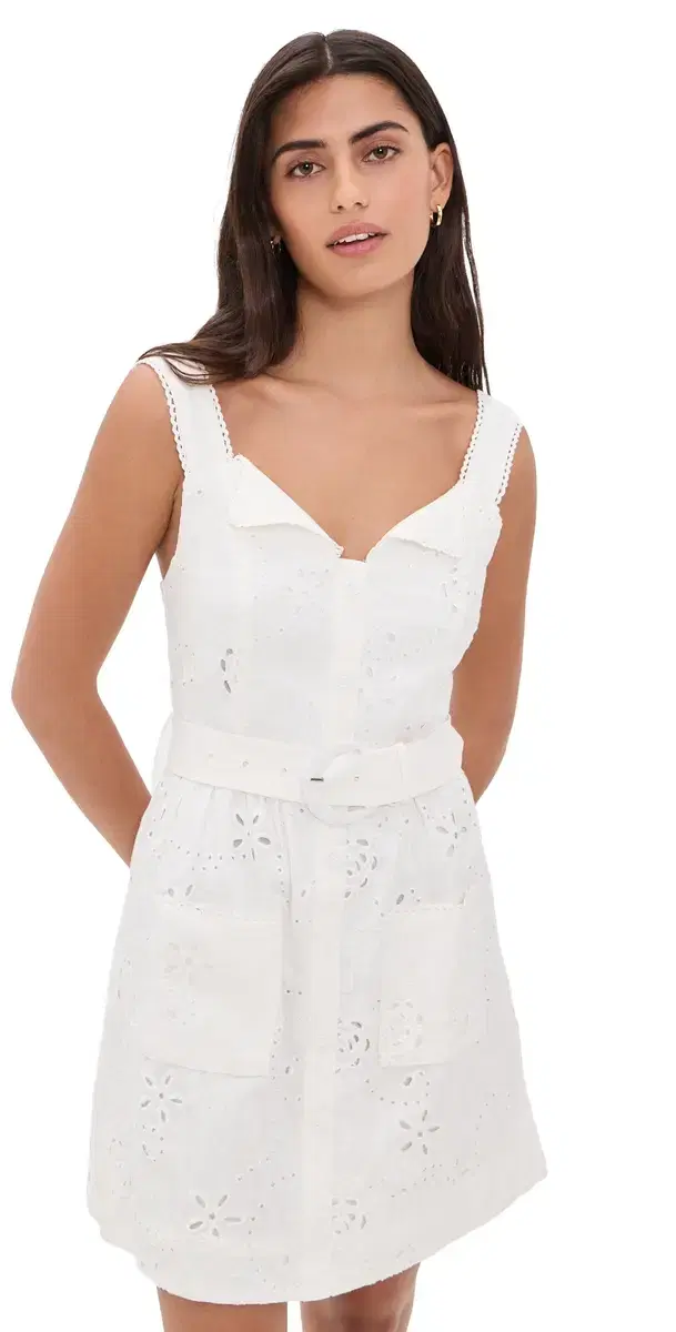 Analise Mini Dress White