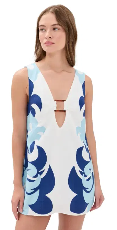 Seven Wonders Narla Mini Dress olly Blue/White | Thumbnail 1 Seven Wonders Narla Mini Dress olly Blue/White | Thumbnail 1