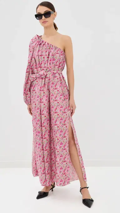 Nackiye Antiparos Dress Pink Explosion | Thumbnail 2