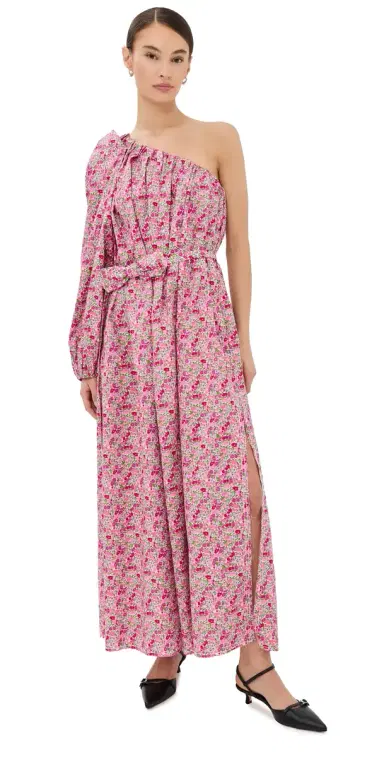 Nackiye Antiparos Dress Pink Explosion | Thumbnail 1