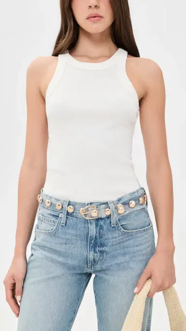 Loeffler Randall Issa Belt Clear/Champagne M/L | Thumbnail 3 Loeffler Randall Issa Belt Clear/Champagne M/L | Thumbnail 3
