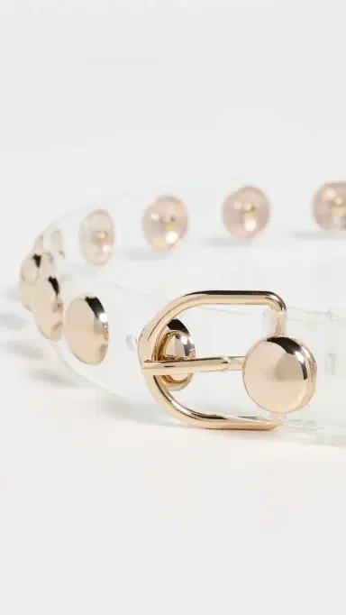 Loeffler Randall Issa Belt Clear/Champagne M/L | Thumbnail 5 Loeffler Randall Issa Belt Clear/Champagne M/L | Thumbnail 5