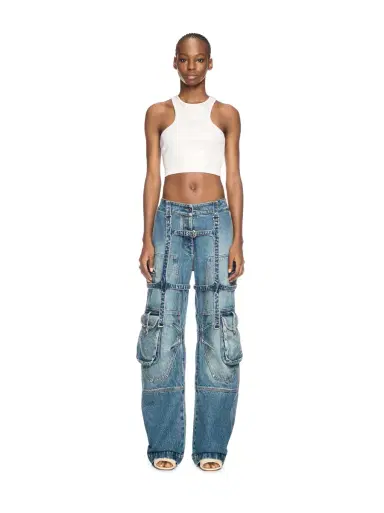 Off-White Silver Coated Rowing Top | Thumbnail 2