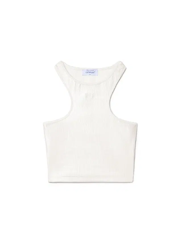 Off-White Silver Coated Rowing Top