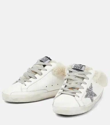Golden Goose Super-Star shearling-lined mules | Thumbnail 5 Golden Goose Super-Star shearling-lined mules | Thumbnail 5