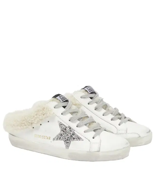 Super-Star shearling-lined mules