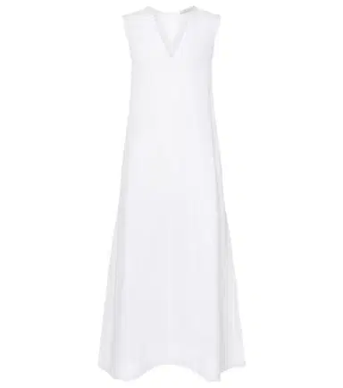 ASCENO Nisha linen midi dress | Thumbnail 1 ASCENO Nisha linen midi dress | Thumbnail 1