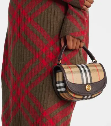 Burberry Highlands Mini jacquard shoulder bag | Thumbnail 4