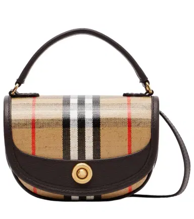 Burberry Highlands Mini jacquard shoulder bag | Thumbnail 1