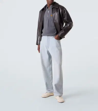 Bottega Veneta Intrecciato leather jacket | Thumbnail 2
