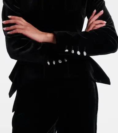 Roland Mouret Peplum velvet jacket | Thumbnail 2 Roland Mouret Peplum velvet jacket | Thumbnail 2