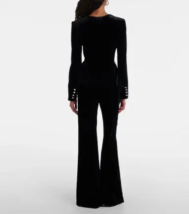Roland Mouret Peplum velvet jacket | Thumbnail 3 Roland Mouret Peplum velvet jacket | Thumbnail 3