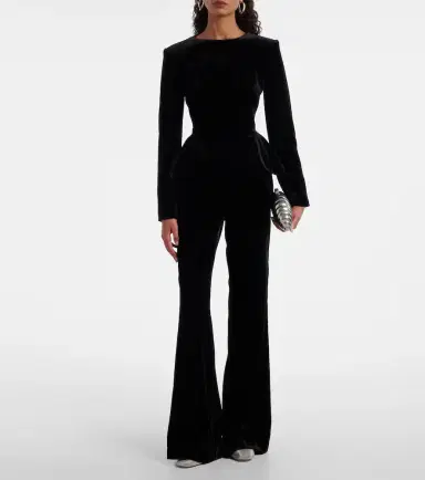 Roland Mouret Peplum velvet jacket | Thumbnail 4 Roland Mouret Peplum velvet jacket | Thumbnail 4