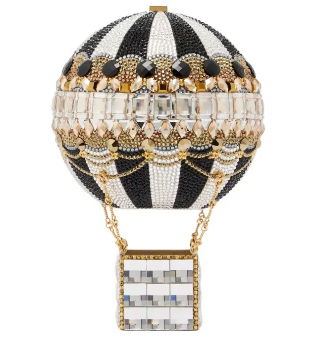 Judith Leiber Couture Hot Air Balloon Small embellished clutch