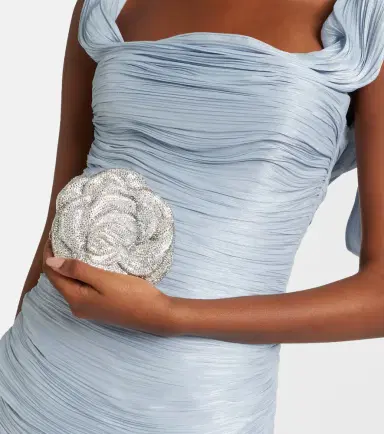 Judith Leiber Couture Rose Desirée Small embellished clutch | Thumbnail 4