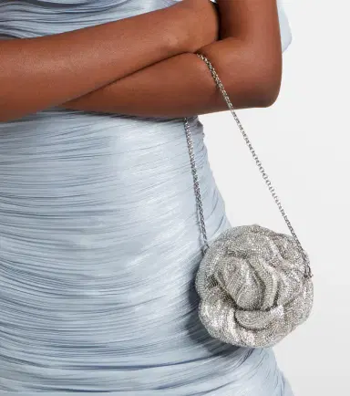 Judith Leiber Couture Rose Desirée Small embellished clutch | Thumbnail 6