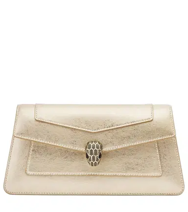 BVLGARI Serpenti Forever metallic leather clutch | Thumbnail 1 BVLGARI Serpenti Forever metallic leather clutch | Thumbnail 1