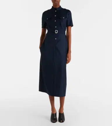 Alexander McQueen Belted shirt dress | Thumbnail 4