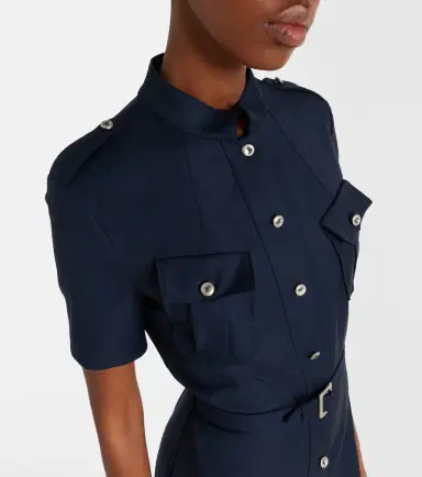 Alexander McQueen Belted shirt dress | Thumbnail 5