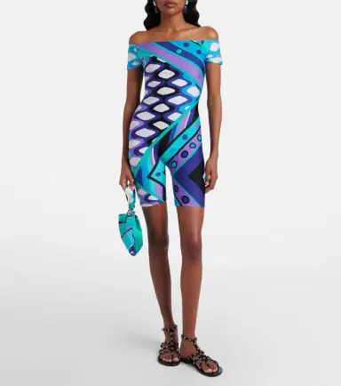 PUCCI Vivara off-shoulder jumpsuit | Thumbnail 4 PUCCI Vivara off-shoulder jumpsuit | Thumbnail 4