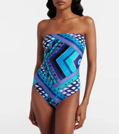 PUCCI Vivara strapless swimsuit | Thumbnail 2 PUCCI Vivara strapless swimsuit | Thumbnail 2