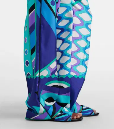 PUCCI Vivara silk wide-leg pants | Thumbnail 2 PUCCI Vivara silk wide-leg pants | Thumbnail 2