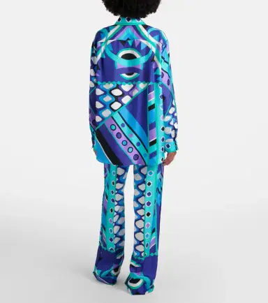 PUCCI Vivara silk wide-leg pants | Thumbnail 4 PUCCI Vivara silk wide-leg pants | Thumbnail 4