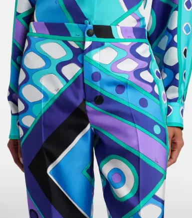 PUCCI Vivara silk wide-leg pants | Thumbnail 5 PUCCI Vivara silk wide-leg pants | Thumbnail 5