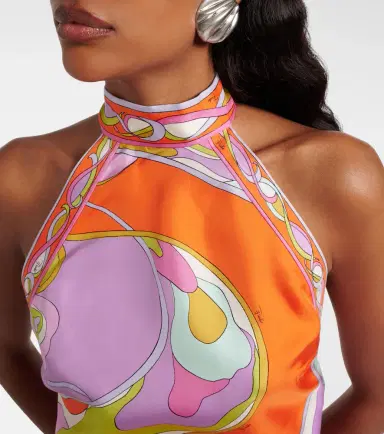 PUCCI Orchidee scalloped cotton shorts | Thumbnail 4 PUCCI Orchidee scalloped cotton shorts | Thumbnail 4