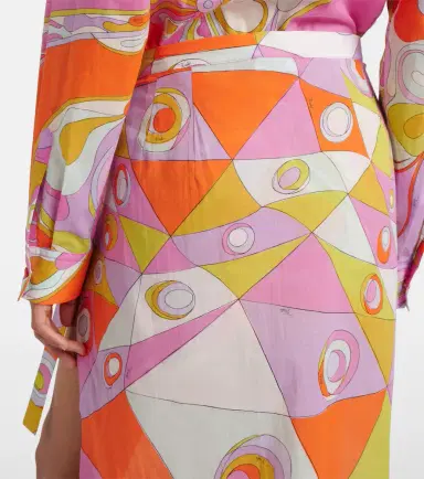 Pucci Orchidee cotton beach cover-up | Thumbnail 5