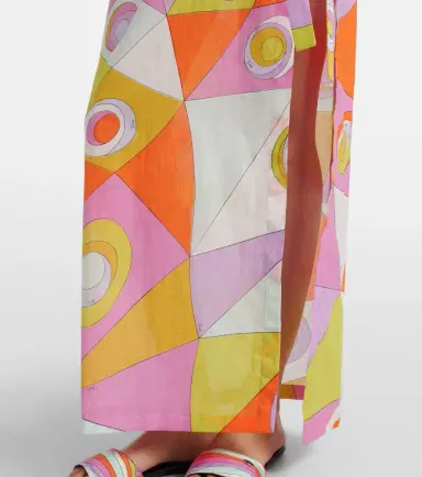 Pucci Orchidee cotton beach cover-up | Thumbnail 6