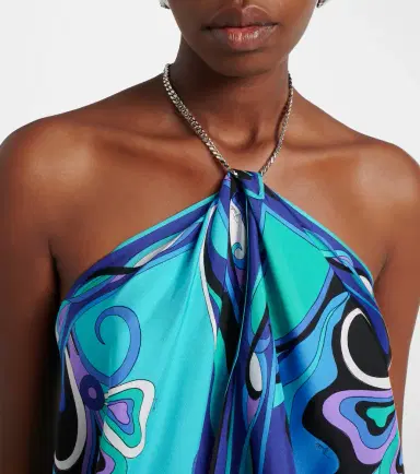 Pucci Orchidee silk twill top | Thumbnail 2 Pucci Orchidee silk twill top | Thumbnail 2
