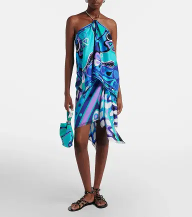 Pucci Orchidee silk twill top | Thumbnail 4 Pucci Orchidee silk twill top | Thumbnail 4