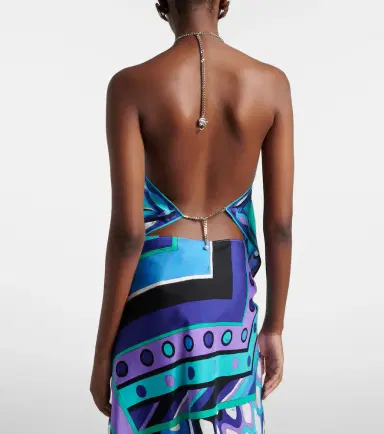 Pucci Orchidee silk twill top | Thumbnail 6 Pucci Orchidee silk twill top | Thumbnail 6
