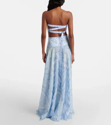 PUCCI Angoli cotton maxi skirt | Thumbnail 4