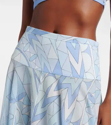 PUCCI Angoli cotton maxi skirt | Thumbnail 5